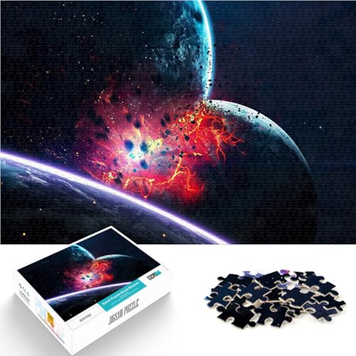 1000-Teile-Puzzle für Teenager Science-Fiction-Planetenexplosion Aus Karton,für und ab 14 Jahren Quizspiel Erwachsene und Jugendliche。Größe:26x38cm/10.2x14.9Zoll 1000-Teile-Puzzle für Teenager Science-Fiction-Planetenexplosion Aus Karton,für und ab 14 Jahren Quizspiel Erwachsene und Jugendliche。Größe:26x38cm/10.2x14.9Zoll von LKSDCBOT