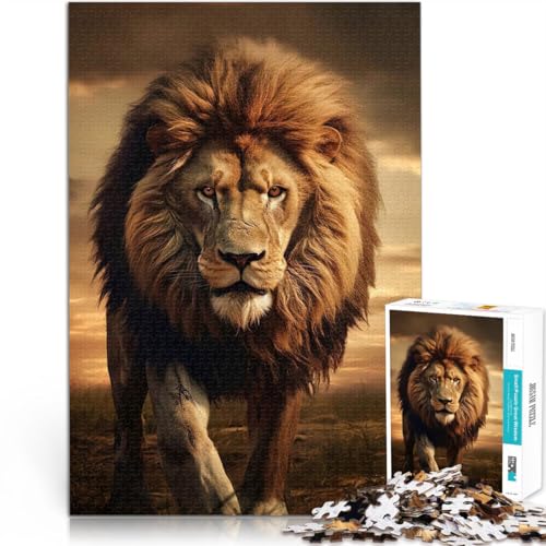 1000-Teile-Puzzle für Teenager Wilde Majestät Aus Holz,ab 14 Jahren Spielzeug Geburtstagsgeschenk。Größe:50x75cm/19.6x29.5Zoll 1000-Teile-Puzzle für Teenager Wilde Majestät Aus Holz,ab 14 Jahren Spielzeug Geburtstagsgeschenk。Größe:50x75cm/19.6x29.5Zoll von LKSDCBOT
