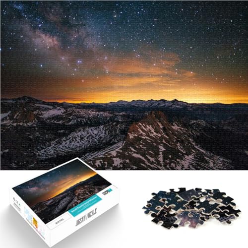 1000-Teile-Puzzles für Erwachsene Berglandschaft~ Aus Karton,ab 14 Jahren Lernspielzeug-Herausforderung Als Geschenk für die ganze Familie und Freunde。Größe:26x38cm/10.2x14.9Zoll 1000-Teile-Puzzles für Erwachsene Berglandschaft~ Aus Karton,ab 14 Jahren Lernspielzeug-Herausforderung Als Geschenk für die ganze Familie und Freunde。Größe:26x38cm/10.2x14.9Zoll von LKSDCBOT