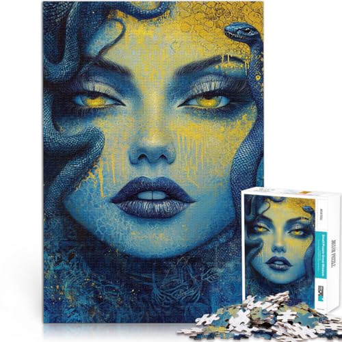 1000-Teile-Puzzles für Erwachsene Medusa mit Schlangen Aus Holz,ab 14 Jahren Startseite Lernspiele DIY Spielzeug Erwachsene und Jugendliche。Größe:50x75cm/19.6x29.5Zoll 1000-Teile-Puzzles für Erwachsene Medusa mit Schlangen Aus Holz,ab 14 Jahren Startseite Lernspiele DIY Spielzeug Erwachsene und Jugendliche。Größe:50x75cm/19.6x29.5Zoll von LKSDCBOT
