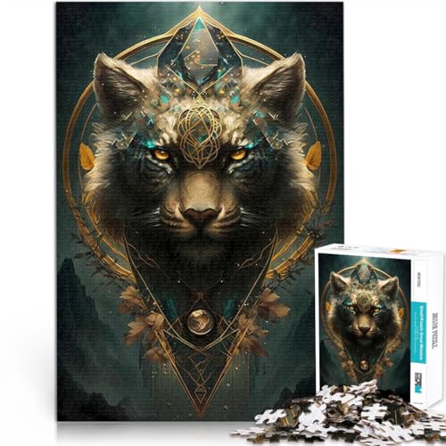 1000 Teile Puzzles für Erwachsene Puzzles Geschenke Tiger wunderlich Aus Holz,für Kinder ab 14 Jahren Heimdekorationsspielzeug Weihnachtsgeburtstagsgeschenk。Größe:50x75cm/19.6x29.5Zoll 1000 Teile Puzzles für Erwachsene Puzzles Geschenke Tiger wunderlich Aus Holz,für Kinder ab 14 Jahren Heimdekorationsspielzeug Weihnachtsgeburtstagsgeschenk。Größe:50x75cm/19.6x29.5Zoll von LKSDCBOT