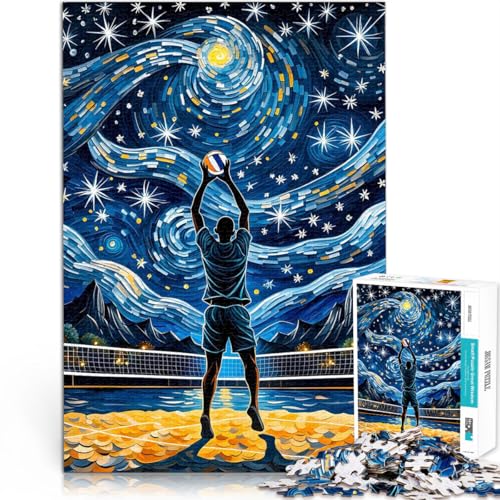 1000-Teile-Puzzles für Erwachsene Sternennacht-Volleyball Aus Karton,ab 14 Jahren Jedes Stück ist EIN Unikat – Lustiges und herausforderndes Spiel für die ganze Familie Geburtstagsgeschenk。 1000-Teile-Puzzles für Erwachsene Sternennacht-Volleyball Aus Karton,ab 14 Jahren Jedes Stück ist EIN Unikat – Lustiges und herausforderndes Spiel für die ganze Familie Geburtstagsgeschenk。 von LKSDCBOT