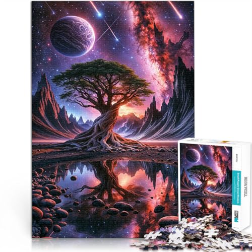 1000-teilige Puzzles für Erwachsene und Jugendliche Weltraum-Fantasielandschaft Aus Holz,für 14+ Verbessern Sie Ihr Gedächtnis Einzigartige Geburtstags Größe:50x75cm 1000-teilige Puzzles für Erwachsene und Jugendliche Weltraum-Fantasielandschaft Aus Holz,für 14+ Verbessern Sie Ihr Gedächtnis Einzigartige Geburtstags Größe:50x75cm von LKSDCBOT