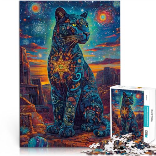 1000-teiliges Puzzle für Erwachsene Fantasy-Schwarzer Panther-Kunst Aus Karton,ab 14 Jahren Lernspiele für Erwachsene und Jugendliche Es eignet ganze Familie。 1000-teiliges Puzzle für Erwachsene Fantasy-Schwarzer Panther-Kunst Aus Karton,ab 14 Jahren Lernspiele für Erwachsene und Jugendliche Es eignet ganze Familie。 von LKSDCBOT