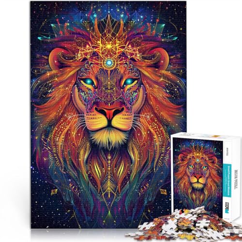 1000-teiliges Puzzle für Erwachsene Heiliger Löwe Aus Karton,ab 14 Jahren Puzzlespiel Geschenkideen。Größe:26x38cm/10.2x14.9Zoll 1000-teiliges Puzzle für Erwachsene Heiliger Löwe Aus Karton,ab 14 Jahren Puzzlespiel Geschenkideen。Größe:26x38cm/10.2x14.9Zoll von LKSDCBOT