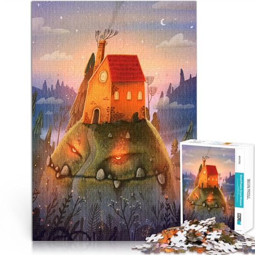 1000-teiliges Puzzle für Erwachsene Monster unter dem Berg Aus Holz,ab 14 Jahren Für Familienspaß Lustiges Geschenk für die ganze Familie。Größe:50x75cm/19.6x29.5Zoll 1000-teiliges Puzzle für Erwachsene Monster unter dem Berg Aus Holz,ab 14 Jahren Für Familienspaß Lustiges Geschenk für die ganze Familie。Größe:50x75cm/19.6x29.5Zoll von LKSDCBOT