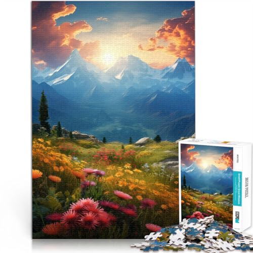 1000-teiliges Puzzle für Erwachsene Sommerberge - Chromatic Chasm Aus Karton,für 14+ Perfekte Dekoration Geschenk zum Geburtstag。Größe:26x38cm/10.2x14.9Zoll 1000-teiliges Puzzle für Erwachsene Sommerberge - Chromatic Chasm Aus Karton,für 14+ Perfekte Dekoration Geschenk zum Geburtstag。Größe:26x38cm/10.2x14.9Zoll von LKSDCBOT
