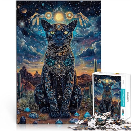 1000-teiliges Puzzle für Erwachsene und Jugendliche Fantasy-Schwarzer Panther-Kunst Aus Holz,für 14+ Spielzeug Geschenk - Herausforderndes Spiel。Größe:50x75cm/19.6x29.5Zoll 1000-teiliges Puzzle für Erwachsene und Jugendliche Fantasy-Schwarzer Panther-Kunst Aus Holz,für 14+ Spielzeug Geschenk - Herausforderndes Spiel。Größe:50x75cm/19.6x29.5Zoll von LKSDCBOT