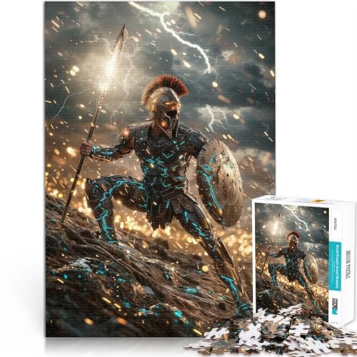 1000-teiliges Puzzle für Erwachsene und Jugendliche Spartanischer Roboter Aus Holz，für und ab 14 Jahren für Lernspiel-Herausforderungsspielzeug Interessante Geschenke zur Stressreduzierung。 von LKSDCBOT