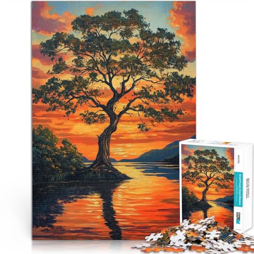 2000 Piece Puzzles for Adults Tree by Sunset in Autumn Made of Cardboard,Suitable for Ages 14 and up Each Piece is Unique - Fun and challenging Game for The Whole Family Christmas Birthday Gifts 。 2000 Piece Puzzles for Adults Tree by Sunset in Autumn Made of Cardboard,Suitable for Ages 14 and up Each Piece is Unique - Fun and challenging Game for The Whole Family Christmas Birthday Gifts 。 von LKSDCBOT
