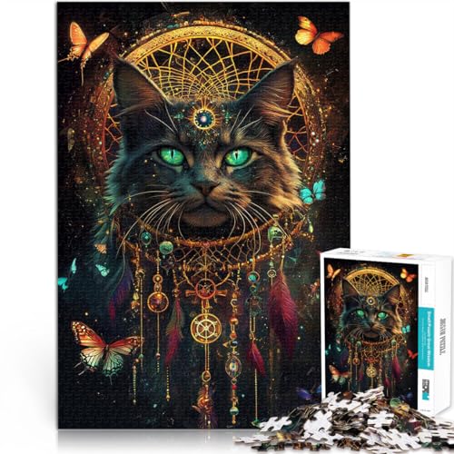 2000-Teile-Puzzle für Erwachsene Fantasie-Zauberkatze Aus Karton,ab 14 Jahren Pädagogisches Lernspielzeug Familienspiele tolles Geschenk。Größe:70x100cm/27.5x39.3Zoll 2000-Teile-Puzzle für Erwachsene Fantasie-Zauberkatze Aus Karton,ab 14 Jahren Pädagogisches Lernspielzeug Familienspiele tolles Geschenk。Größe:70x100cm/27.5x39.3Zoll von LKSDCBOT