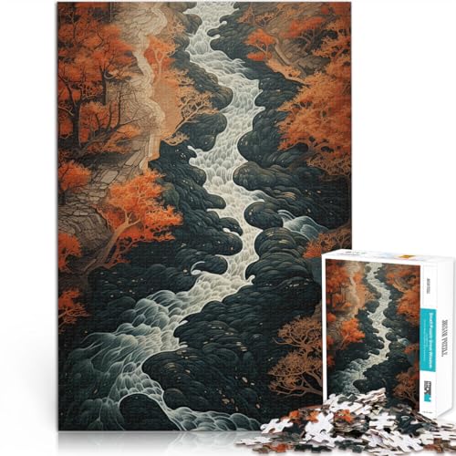 2000-Teile-Puzzle für Erwachsene Flusslandschaftskunst Aus Karton,für 14+ Lernspielzeug zum Lernen Geschenk - Herausforderndes Spiel。Größe:70x100cm/27.5x39.3Zoll 2000-Teile-Puzzle für Erwachsene Flusslandschaftskunst Aus Karton,für 14+ Lernspielzeug zum Lernen Geschenk - Herausforderndes Spiel。Größe:70x100cm/27.5x39.3Zoll von LKSDCBOT