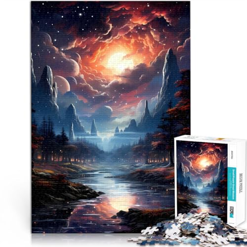 2000-Teile-Puzzle für Erwachsene Landschaftskunst Aus Karton,Geeignet für Kinder ab 14 Jahren Spielzeug Weihnachts- und Geburtstagsgeschenke。Größe:70x100cm/27.5x39.3Zoll 2000-Teile-Puzzle für Erwachsene Landschaftskunst Aus Karton,Geeignet für Kinder ab 14 Jahren Spielzeug Weihnachts- und Geburtstagsgeschenke。Größe:70x100cm/27.5x39.3Zoll von LKSDCBOT