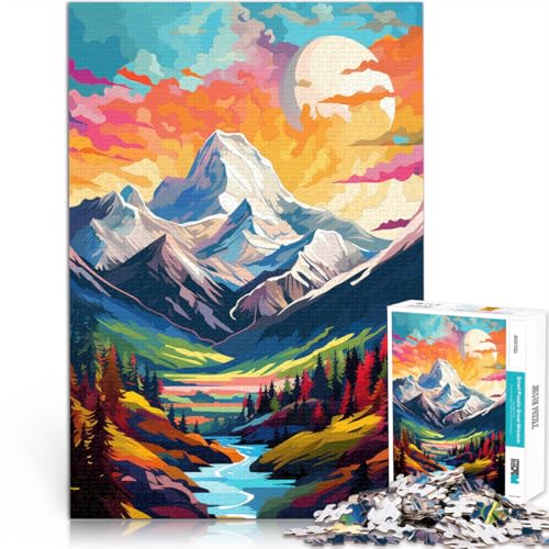 2000-Teile-Puzzle für Teenager Bergliebhaber Aus Karton,für 14+ Entspannende Spiele Weihnachts- und Geburtstagsgeschenke。Größe:70x100cm/27.5x39.3Zoll 2000-Teile-Puzzle für Teenager Bergliebhaber Aus Karton,für 14+ Entspannende Spiele Weihnachts- und Geburtstagsgeschenke。Größe:70x100cm/27.5x39.3Zoll von LKSDCBOT