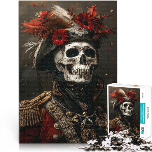 2000-Teile-Puzzle für Teenager Napoleon-Skelett Aus Karton,ab 14 Jahren Präzisionsschneiden Geschenkspielzeug。Größe:70x100cm/27.5x39.3Zoll 2000-Teile-Puzzle für Teenager Napoleon-Skelett Aus Karton,ab 14 Jahren Präzisionsschneiden Geschenkspielzeug。Größe:70x100cm/27.5x39.3Zoll von LKSDCBOT