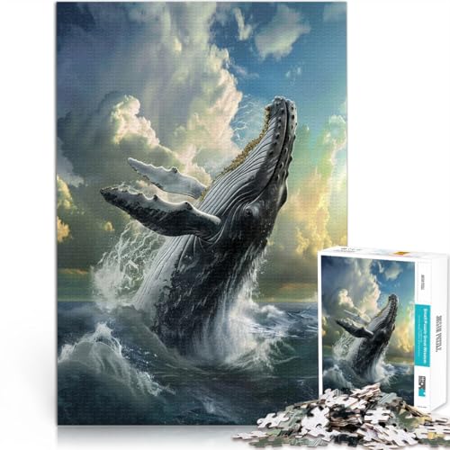2000-Teile-Puzzle für Teenager Wale springen Aus Karton,Geeignet für Kinder ab 14 Jahren Lernspielzeug für die ganze Familie Geburtstags- und einzigartige Geschenke。Größe:70x100cm/27.5x39.3Zoll 2000-Teile-Puzzle für Teenager Wale springen Aus Karton,Geeignet für Kinder ab 14 Jahren Lernspielzeug für die ganze Familie Geburtstags- und einzigartige Geschenke。Größe:70x100cm/27.5x39.3Zoll von LKSDCBOT