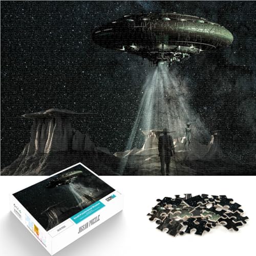 2000-Teile-Puzzle für Teenager Weltraum-Fantasie-Außerirdischer Planet Aus Karton，für Kinder ab 14 Jahren Lernspiel-Herausforderungsspielzeug Lernspiel zum Geburtstag und Weihnachten。Größe：70x100cm von LKSDCBOT
