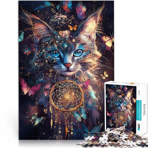 2000 Teile Puzzles für Erwachsene Puzzles Geschenke Fantasie-Zauberkatze Aus Karton,für Kinder ab 14 Jahren Schwierig zu vervollständigen, Aber lustig und humorvoll Geschenkideen。Größe:70x100cm 2000 Teile Puzzles für Erwachsene Puzzles Geschenke Fantasie-Zauberkatze Aus Karton,für Kinder ab 14 Jahren Schwierig zu vervollständigen, Aber lustig und humorvoll Geschenkideen。Größe:70x100cm von LKSDCBOT