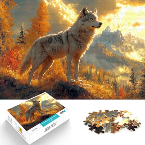 2000-Teile-Puzzles für Erwachsene Weißer Wolf Aus Karton,Geeignet für Kinder ab 14 Jahren Quizspiel Weihnachtsgeburtstagsgeschenk。Größe:70x100cm/27.5x39.3Zoll 2000-Teile-Puzzles für Erwachsene Weißer Wolf Aus Karton,Geeignet für Kinder ab 14 Jahren Quizspiel Weihnachtsgeburtstagsgeschenk。Größe:70x100cm/27.5x39.3Zoll von LKSDCBOT