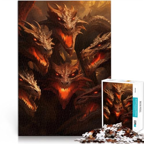 2000-teilige Puzzles für Erwachsene Drachen-Kunstwerk Aus Karton,Geeignet für Kinder ab 14 Jahren Stressabbau-Spielzeug ganze Familie eignet。Größe:70x100cm 2000-teilige Puzzles für Erwachsene Drachen-Kunstwerk Aus Karton,Geeignet für Kinder ab 14 Jahren Stressabbau-Spielzeug ganze Familie eignet。Größe:70x100cm von LKSDCBOT