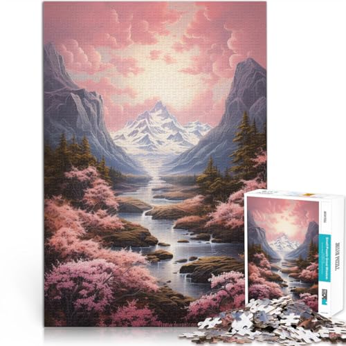 2000-teilige Puzzles für Erwachsene und Jugendliche Frühlingsberge Kunst Aus Karton,für und ab 14 Jahren Quizspiel ganze Familie eignet。Größe:70x100cm 2000-teilige Puzzles für Erwachsene und Jugendliche Frühlingsberge Kunst Aus Karton,für und ab 14 Jahren Quizspiel ganze Familie eignet。Größe:70x100cm von LKSDCBOT