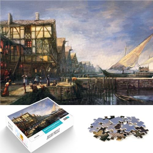 2000-teiliges Puzzle für Erwachsene Hafen Aus Karton,Geeignet für Kinder ab 14 Jahren Lernspielzeug zum Lernen Es eignet ganze Familie。Größe:70x100cm/27.5x39.3Zoll 2000-teiliges Puzzle für Erwachsene Hafen Aus Karton,Geeignet für Kinder ab 14 Jahren Lernspielzeug zum Lernen Es eignet ganze Familie。Größe:70x100cm/27.5x39.3Zoll von LKSDCBOT