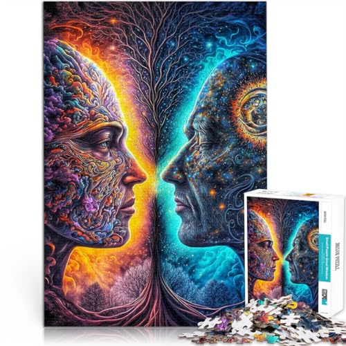 2000-teiliges Puzzle für Erwachsene spirituelle Welt Aus Karton，ab 14 Jahren Spielzeug-Wanddekoration Tolle Geschenke und Spielzeuge。Größe：70x100cm/27.5x39.3Zoll von LKSDCBOT