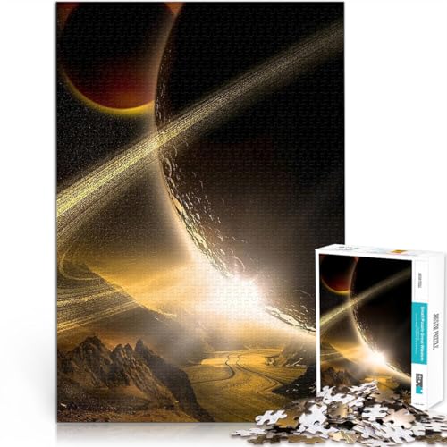 2000-teiliges Puzzle für Erwachsene und Jugendliche Planet Aus Karton，für 14+ Denksportaufgabe Als Geschenk für die ganze Familie und Freunde。Größe：70x100cm/27.5x39.3Zoll von LKSDCBOT