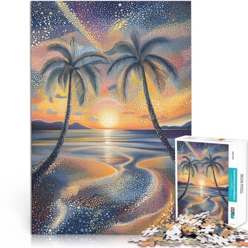 2000-teiliges Puzzle für Erwachsene und Jugendliche Tropischer Sonnenuntergang im pointillistischen Stil Aus Karton,für und ab 14 Jahren Quizspiel Geeignet 。 2000-teiliges Puzzle für Erwachsene und Jugendliche Tropischer Sonnenuntergang im pointillistischen Stil Aus Karton,für und ab 14 Jahren Quizspiel Geeignet 。 von LKSDCBOT