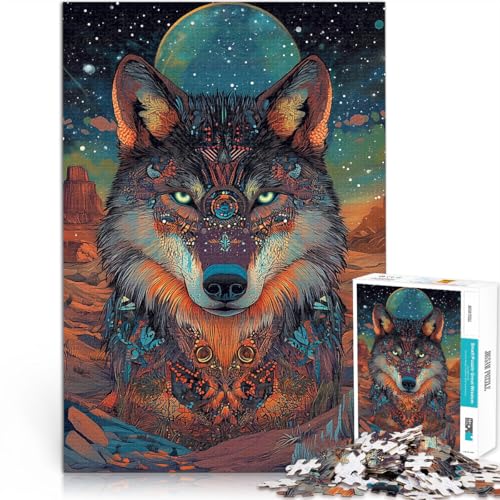 Präzisionsgeschnittenes 1000-teiliges Puzzle Heiliger Wolfskönig Aus Karton,für und ab 14 Jahren Lernspiele, Heimdekorationsspiel. Geschenke für Freunde und Familie。Größe:38x52cm/14.9x20.4Zoll Präzisionsgeschnittenes 1000-teiliges Puzzle Heiliger Wolfskönig Aus Karton,für und ab 14 Jahren Lernspiele, Heimdekorationsspiel. Geschenke für Freunde und Familie。Größe:38x52cm/14.9x20.4Zoll von LKSDCBOT