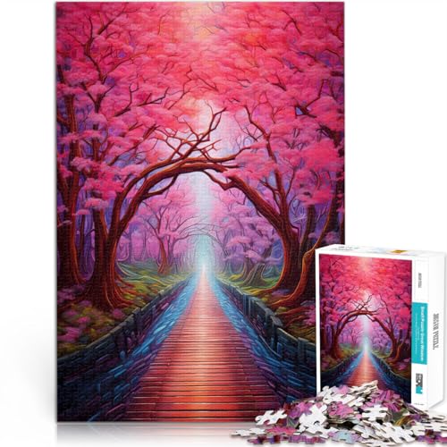 Präzisionsgeschnittenes 1000-teiliges Puzzle Kirschblütenreise Aus Karton,Geeignet für Kinder ab 14 Jahren Anti-Stress-Lernspielzeug Tolle Geschenke und Spielzeuge。Größe:38x52cm/14.9x20.4Zoll Präzisionsgeschnittenes 1000-teiliges Puzzle Kirschblütenreise Aus Karton,Geeignet für Kinder ab 14 Jahren Anti-Stress-Lernspielzeug Tolle Geschenke und Spielzeuge。Größe:38x52cm/14.9x20.4Zoll von LKSDCBOT