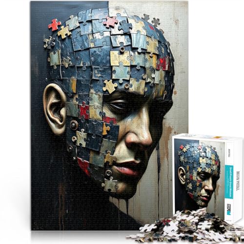 Präzisionsgeschnittenes 1000-teiliges Puzzle Puzzle Gesicht Ölgemälde Aus Karton,ab 14 Jahren Lernspiele für Erwachsene und Jugendliche Es eignet ganze Familie。 Präzisionsgeschnittenes 1000-teiliges Puzzle Puzzle Gesicht Ölgemälde Aus Karton,ab 14 Jahren Lernspiele für Erwachsene und Jugendliche Es eignet ganze Familie。 von LKSDCBOT