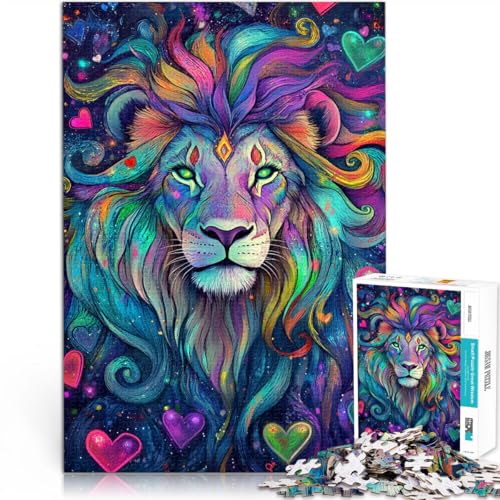 Puzzle 1000 Teile Erwachsene Heiliger Löwe Aus Karton,für und ab 14 Jahren mit vollständig miteinander verbundenen Stücken beliebiger Form Geschenk zum Geburtstag。Größe:38x52cm/14.9x20.4Zoll Puzzle 1000 Teile Erwachsene Heiliger Löwe Aus Karton,für und ab 14 Jahren mit vollständig miteinander verbundenen Stücken beliebiger Form Geschenk zum Geburtstag。Größe:38x52cm/14.9x20.4Zoll von LKSDCBOT