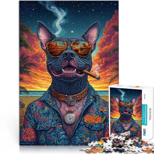 Puzzle 1000 Teile für Erwachsene Bösartiger Hund Aus Karton,ab 14 Jahren Quizspiel Schenkung von Kunstwerken。Größe:26x38cm/10.2x14.9Zoll Puzzle 1000 Teile für Erwachsene Bösartiger Hund Aus Karton,ab 14 Jahren Quizspiel Schenkung von Kunstwerken。Größe:26x38cm/10.2x14.9Zoll von LKSDCBOT