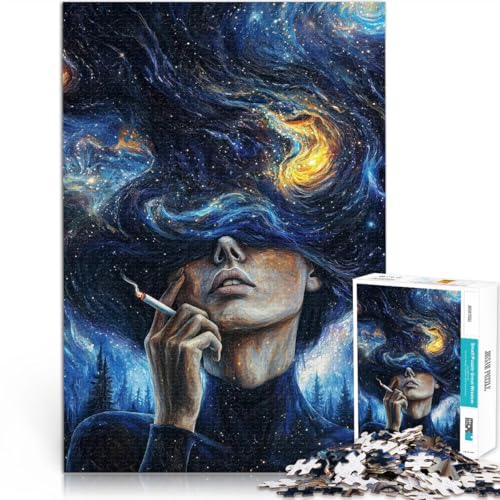 Puzzle 1000 Teile für Erwachsene Kosmische Reflexionen Aus Karton,ab 14 Jahren Lernspiel-Herausforderungsspielzeug Lustiges Geschenk für die ganze Familie。Größe:26x38cm/10.2x14.9Zoll Puzzle 1000 Teile für Erwachsene Kosmische Reflexionen Aus Karton,ab 14 Jahren Lernspiel-Herausforderungsspielzeug Lustiges Geschenk für die ganze Familie。Größe:26x38cm/10.2x14.9Zoll von LKSDCBOT