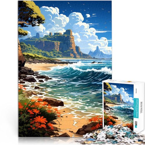 Puzzle 1000 Teile für Erwachsene Landschaftskunst Aus Holz,ab 14 Jahren Puzzlespiel Tolles Geschenk。Größe:50x75cm/19.6x29.5Zoll Puzzle 1000 Teile für Erwachsene Landschaftskunst Aus Holz,ab 14 Jahren Puzzlespiel Tolles Geschenk。Größe:50x75cm/19.6x29.5Zoll von LKSDCBOT