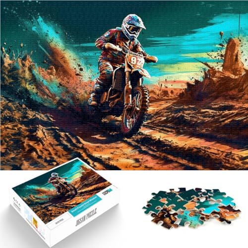 Puzzle 1000 Teile für Erwachsene Motorradfahren Aus Karton,für und ab 14 Jahren DIY-Spielzeug Geburtstagsgeschenke。Größe:38x52cm/14.9x20.4Zoll Puzzle 1000 Teile für Erwachsene Motorradfahren Aus Karton,für und ab 14 Jahren DIY-Spielzeug Geburtstagsgeschenke。Größe:38x52cm/14.9x20.4Zoll von LKSDCBOT