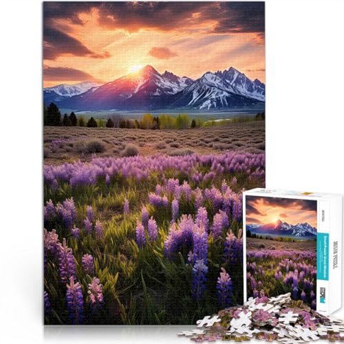 Puzzle 1000 Teile für Erwachsene Poster Frühlingsberge Aus Holz,ab 14 Jahren Analyse und Logik Schwierige Harte Geschenke für Frauen Männer。Größe:50x75cm/19.6x29.5Zoll Puzzle 1000 Teile für Erwachsene Poster Frühlingsberge Aus Holz,ab 14 Jahren Analyse und Logik Schwierige Harte Geschenke für Frauen Männer。Größe:50x75cm/19.6x29.5Zoll von LKSDCBOT