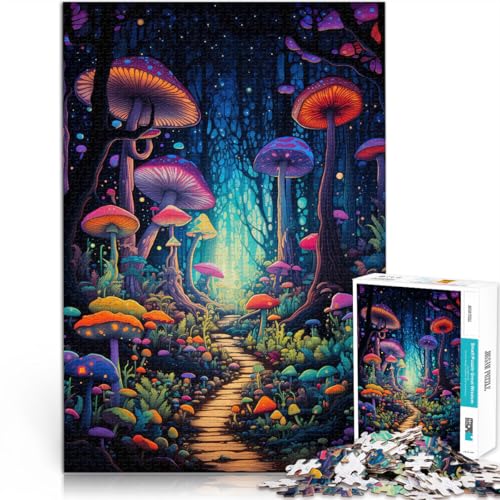 Puzzle 1000 Teile für Erwachsene Psychedelischer Wald Aus Karton,ab 14 Jahren Kunstwerk Geschenk zum Geburtstag。Größe:38x52cm/14.9x20.4Zoll Puzzle 1000 Teile für Erwachsene Psychedelischer Wald Aus Karton,ab 14 Jahren Kunstwerk Geschenk zum Geburtstag。Größe:38x52cm/14.9x20.4Zoll von LKSDCBOT