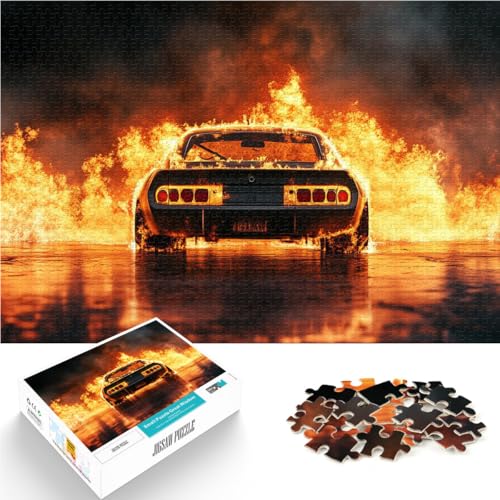 Puzzle 1000 Teile für Erwachsene Retro-Sportwagen brennt Aus Karton,Geeignet für Personen ab 14 Jahren Quizspiel Kunstwerk Geschenk。Größe:26x38cm/10.2x14.9Zoll Puzzle 1000 Teile für Erwachsene Retro-Sportwagen brennt Aus Karton,Geeignet für Personen ab 14 Jahren Quizspiel Kunstwerk Geschenk。Größe:26x38cm/10.2x14.9Zoll von LKSDCBOT