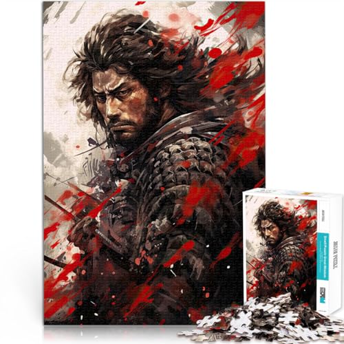 Puzzle 1000 Teile für Erwachsene Samurai-Kunst Aus Karton,für Kinder ab 14 Jahren Startseite Lernspiele DIY Spielzeug Geschenkideen。Größe:38x52cm/14.9x20.4Zoll Puzzle 1000 Teile für Erwachsene Samurai-Kunst Aus Karton,für Kinder ab 14 Jahren Startseite Lernspiele DIY Spielzeug Geschenkideen。Größe:38x52cm/14.9x20.4Zoll von LKSDCBOT
