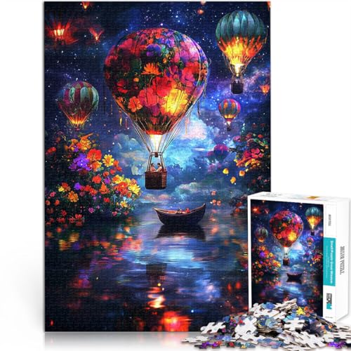 Puzzle 1000 Teile für Erwachsene Wandern im Blumenmeer Aus Karton，für und ab 14 Jahren Interessante Stressreduzierung Lernen pädagogisches Geschenk。Größe：38x52cm/14.9x20.4Zoll von LKSDCBOT