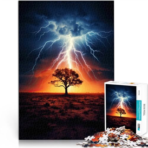 Puzzle 1000 Teile für Erwachsene und Jugendliche Skyline von Lightning City Aus Karton,ab 14 Jahren Heimdekoration Wunschliste mit dem Weihnachtsmann。Größe:26x38cm/10.2x14.9Zoll Puzzle 1000 Teile für Erwachsene und Jugendliche Skyline von Lightning City Aus Karton,ab 14 Jahren Heimdekoration Wunschliste mit dem Weihnachtsmann。Größe:26x38cm/10.2x14.9Zoll von LKSDCBOT