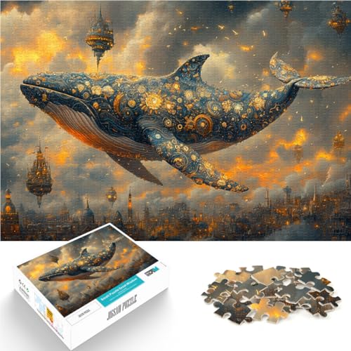Puzzle 2000 Teile für Erwachsene Abstraktes Gemälde Wal Aus Karton,ab 14 Jahren Familienspiele Schwierige Harte Geschenke für Frauen Männer。Größe:70x100cm/27.5x39.3Zoll Puzzle 2000 Teile für Erwachsene Abstraktes Gemälde Wal Aus Karton,ab 14 Jahren Familienspiele Schwierige Harte Geschenke für Frauen Männer。Größe:70x100cm/27.5x39.3Zoll von LKSDCBOT