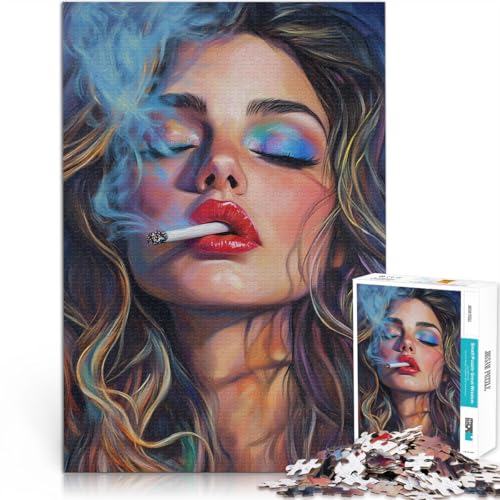 Puzzle 2000 Teile für Erwachsene Beauty Portrait Aus Karton，für Kinder ab 14 Jahren Home Dekoration Spiel Spielzeug Tolles Geschenk zum Spielen。Größe：70x100cm/27.5x39.3Zoll von LKSDCBOT