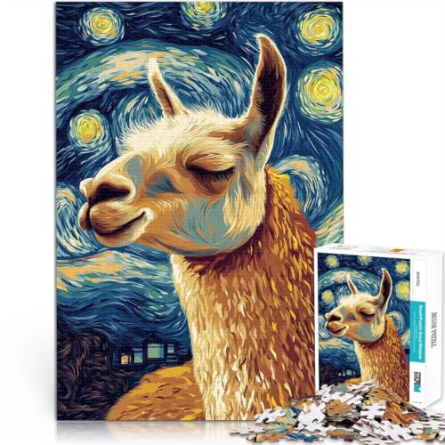 Puzzle 2000 Teile für Erwachsene Lama Sternennacht Aus Karton,Geeignet für Personen ab 14 Jahren Hand-Speed-Rennen Geschenk zum Geburtstag。Größe:70x100cm/27.5x39.3Zoll Puzzle 2000 Teile für Erwachsene Lama Sternennacht Aus Karton,Geeignet für Personen ab 14 Jahren Hand-Speed-Rennen Geschenk zum Geburtstag。Größe:70x100cm/27.5x39.3Zoll von LKSDCBOT