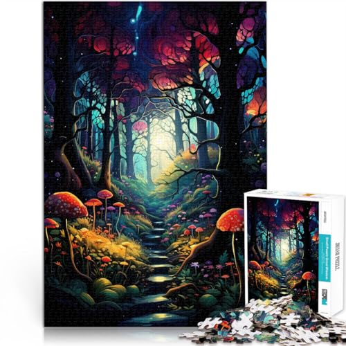 Puzzle 2000 Teile für Erwachsene Psychedelischer Wald Aus Karton,Geeignet für Kinder ab 14 Jahren Quizspiel Geburtstagsgeschenk。Größe:70x100cm/27.5x39.3Zoll Puzzle 2000 Teile für Erwachsene Psychedelischer Wald Aus Karton,Geeignet für Kinder ab 14 Jahren Quizspiel Geburtstagsgeschenk。Größe:70x100cm/27.5x39.3Zoll von LKSDCBOT