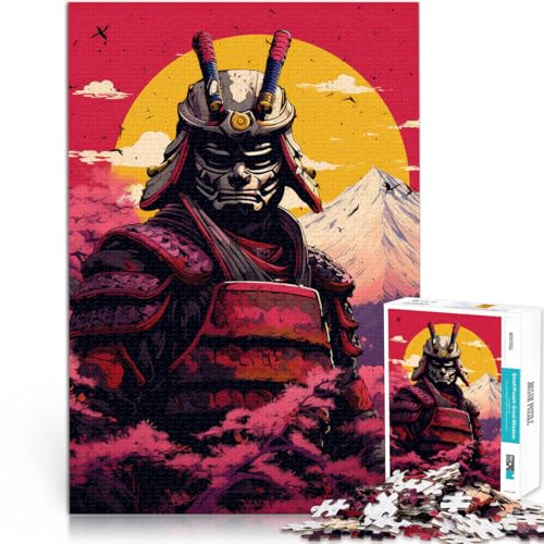 Puzzle für Erwachsene, 1000 Teile Samurai-Pop-Art Aus Holz,ab 14 Jahren Praktisches Spiel Einzigartige Wohndekorationen und Geschenke。Größe:50x75cm/19.6x29.5Zoll Puzzle für Erwachsene, 1000 Teile Samurai-Pop-Art Aus Holz,ab 14 Jahren Praktisches Spiel Einzigartige Wohndekorationen und Geschenke。Größe:50x75cm/19.6x29.5Zoll von LKSDCBOT