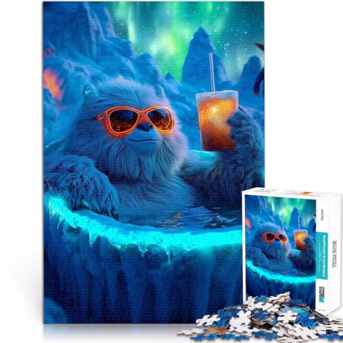 Puzzle für Erwachsene, 1000 Teile Yeti im Whirlpool Aus Karton,Geeignet für Kinder ab 14 Jahren Quizspiel Geeignet 。Größe:26x38cm/10.2x14.9Zoll Puzzle für Erwachsene, 1000 Teile Yeti im Whirlpool Aus Karton,Geeignet für Kinder ab 14 Jahren Quizspiel Geeignet 。Größe:26x38cm/10.2x14.9Zoll von LKSDCBOT