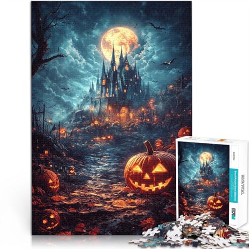 Puzzle für Erwachsene, 2000 Teile Fantasie gruselig Kürbis Aus Karton,Geeignet für Kinder ab 14 Jahren DIY-Lernspiele Einzigartige Wohndekorationen und Geschenke。Größe:70x100cm/27.5x39.3Zoll Puzzle für Erwachsene, 2000 Teile Fantasie gruselig Kürbis Aus Karton,Geeignet für Kinder ab 14 Jahren DIY-Lernspiele Einzigartige Wohndekorationen und Geschenke。Größe:70x100cm/27.5x39.3Zoll von LKSDCBOT